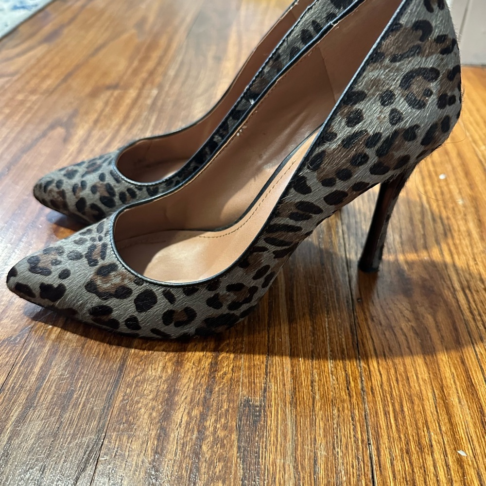 Vince Camuto Brown and Black Heels